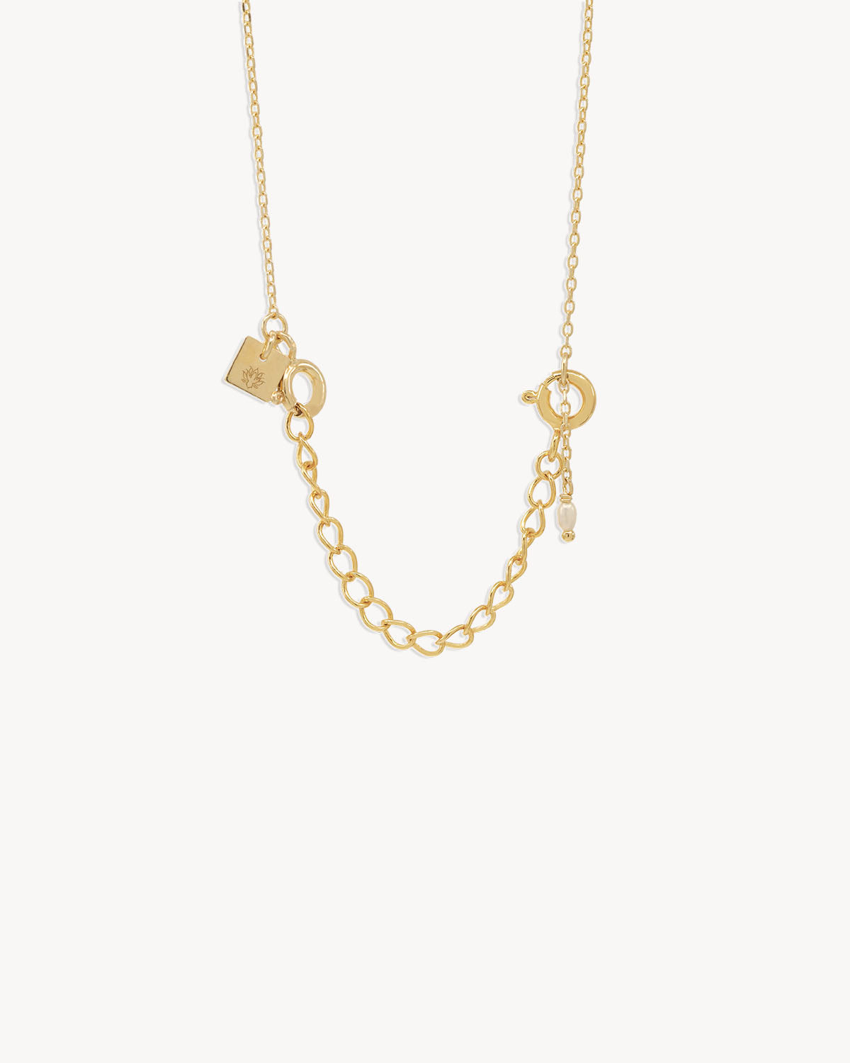 18k Gold Vermeil Necklace  Chain Extender