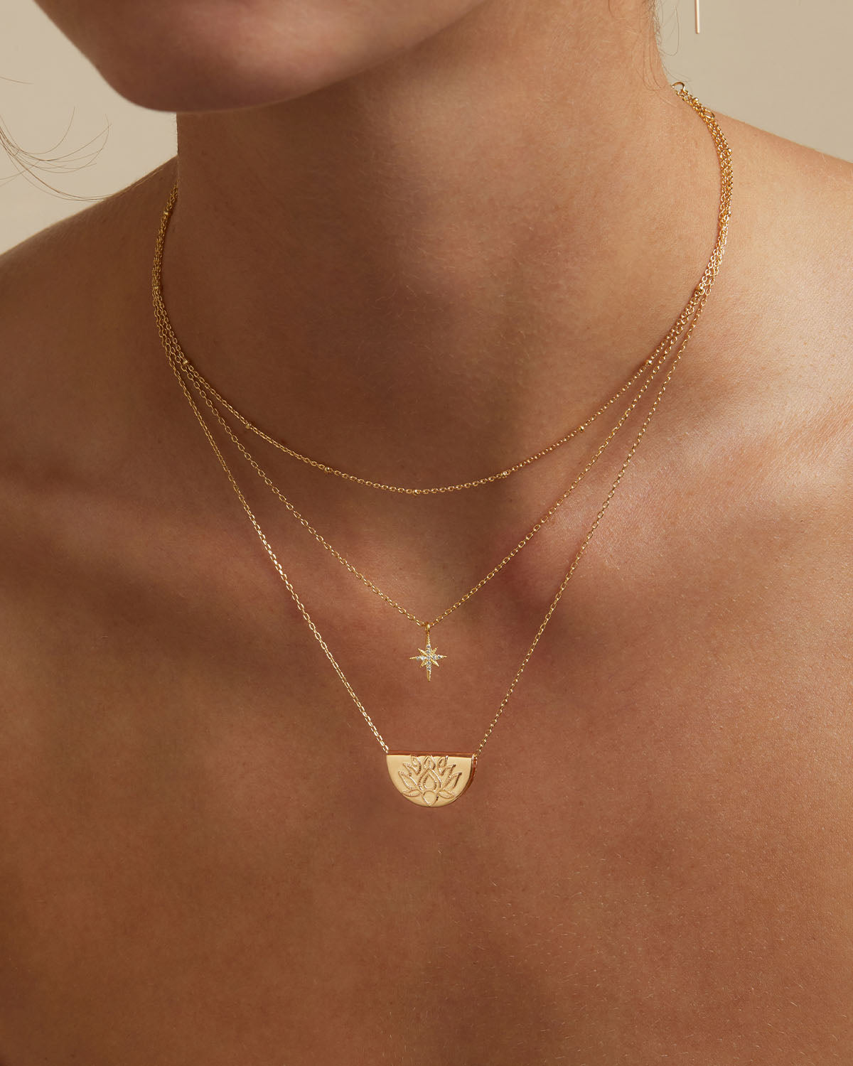 18k Gold Vermeil Starlight Necklace