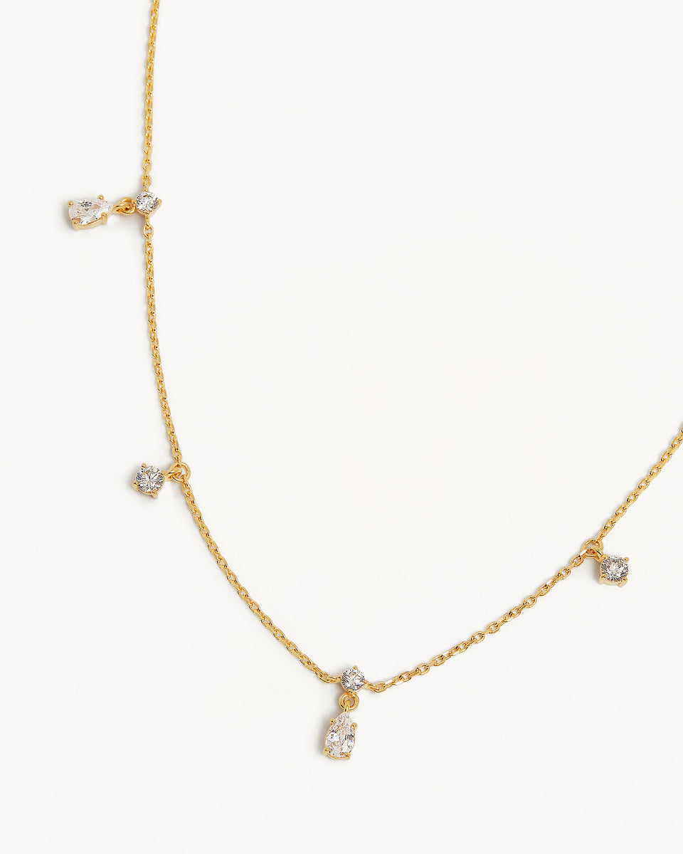 No Rain, No Flowers Choker  - 18k Gold Vermeil