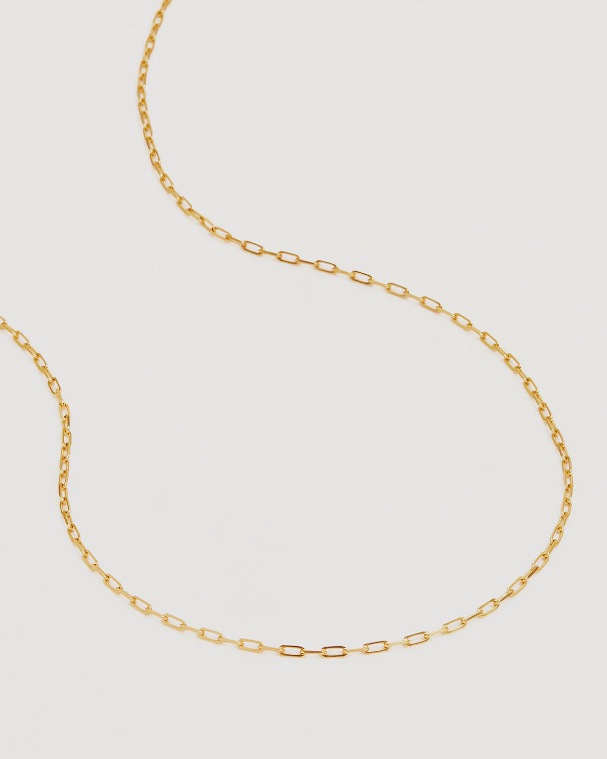 18" Link Chain - 18k Gold Vermeil