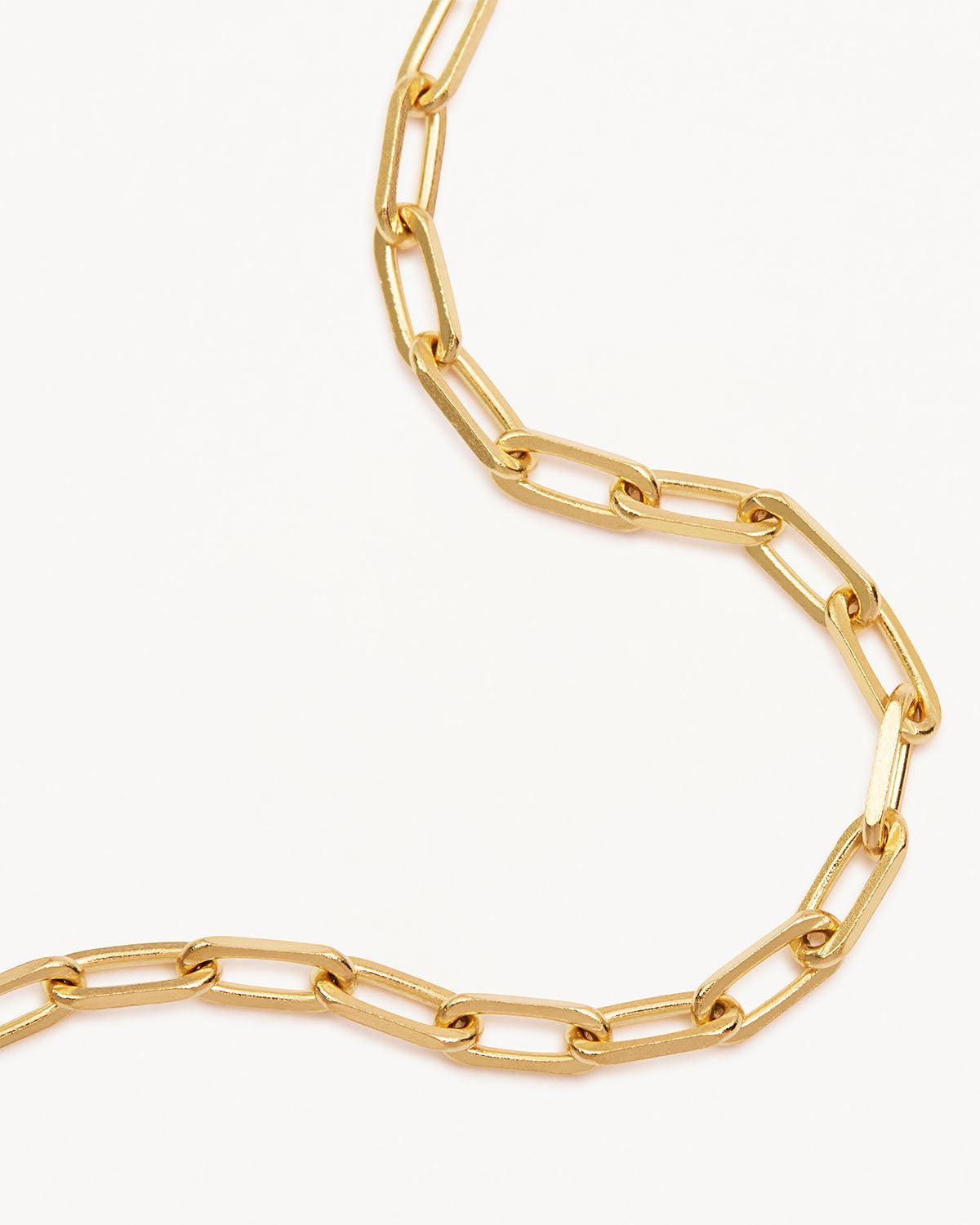 18" Link Chain - 18k Gold Vermeil