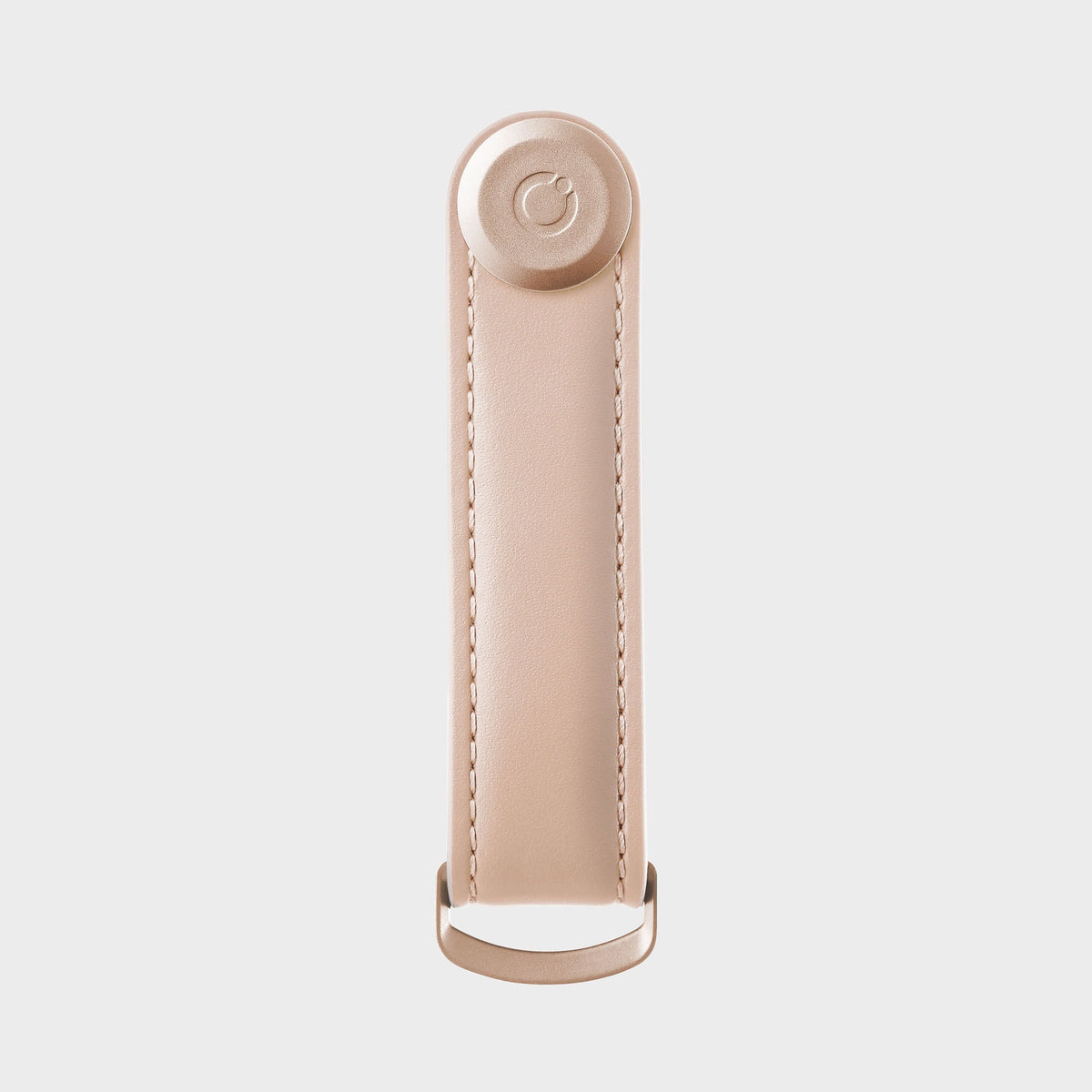 Key Organiser Leather Blush with Blush Stitching