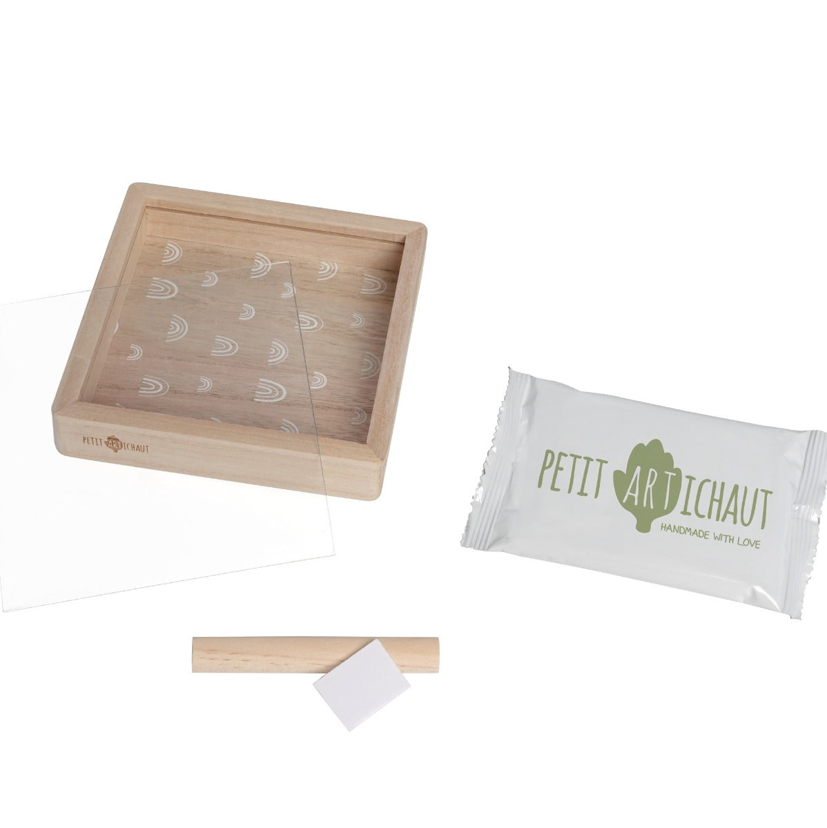 Clay Keepsake Print Box - Rainbow