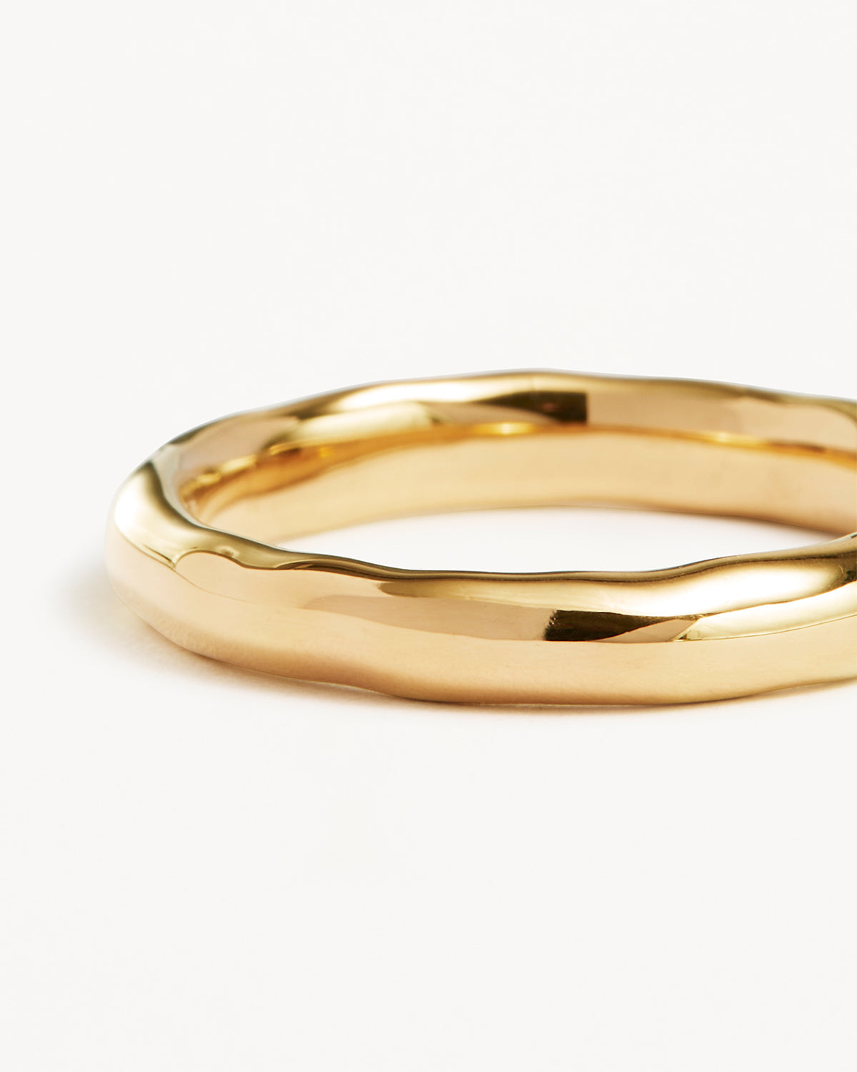 18k Gold Vermeil Lover Medium Ring - Size 8