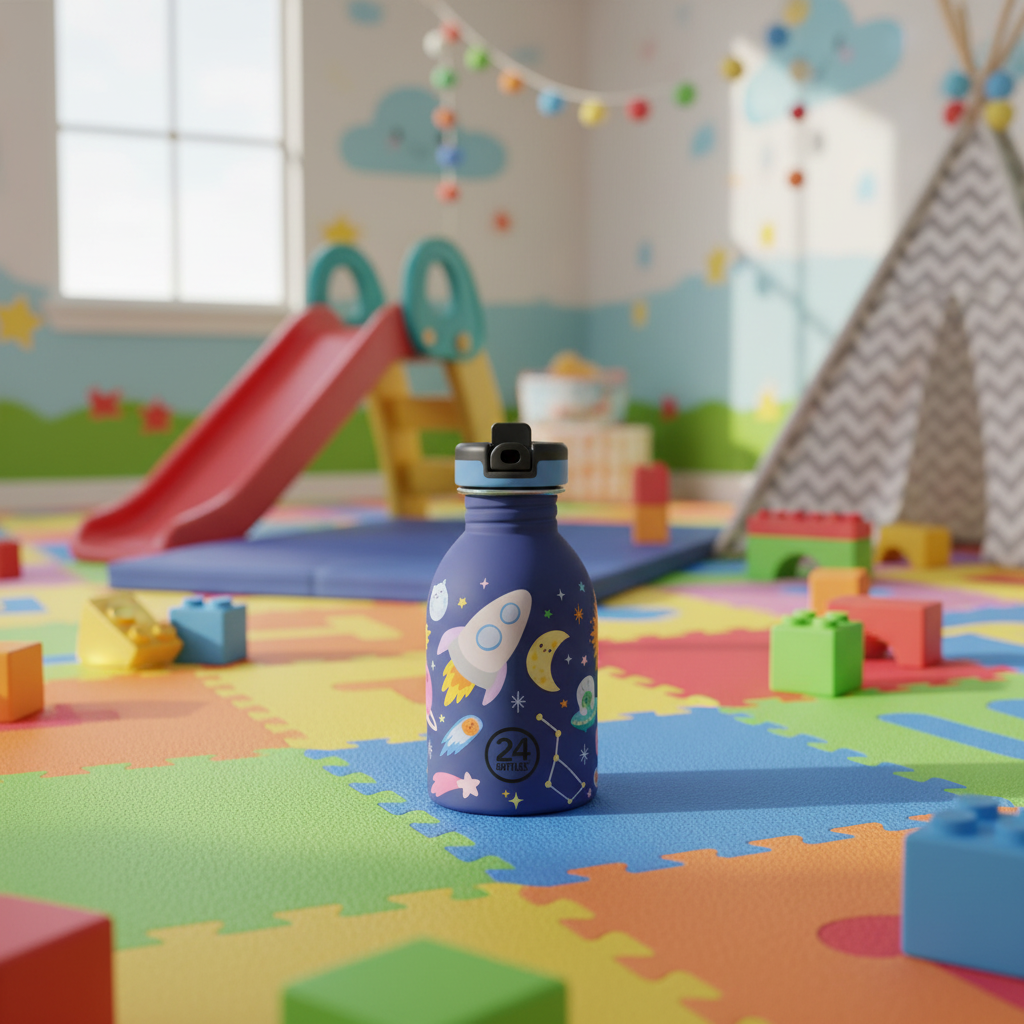 24 Kids Bottle 250ml - Space Friends
