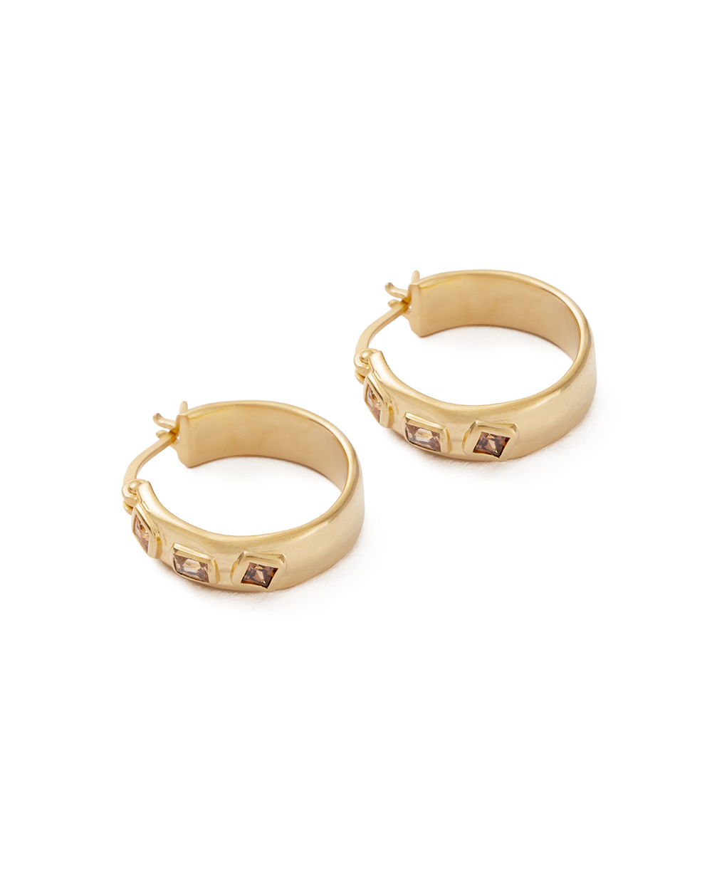 Sundance Hoops - 18k Gold Plated
