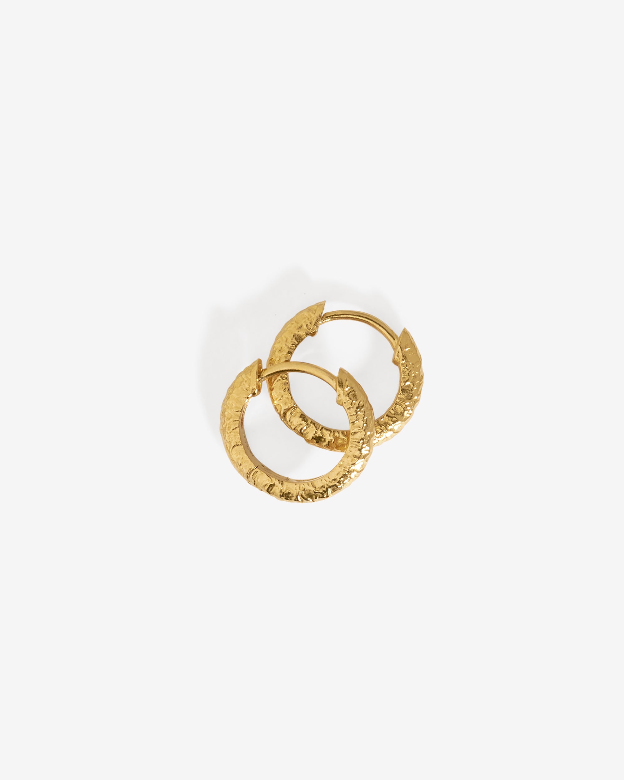 Molten Huggies - 18k Gold Vermeil