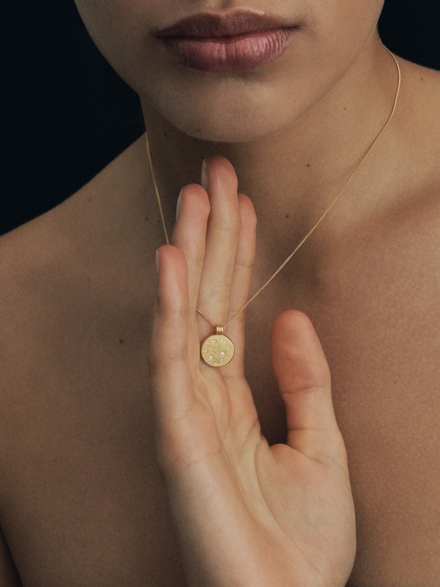Nebula Necklace (Gold vermeil)