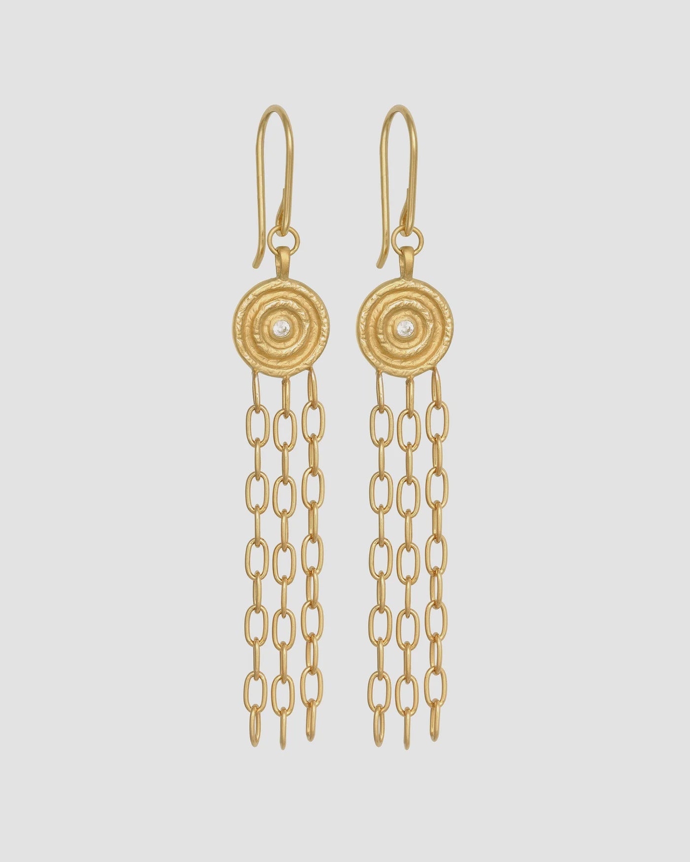 Reign Chandelier - Gold Vermeil