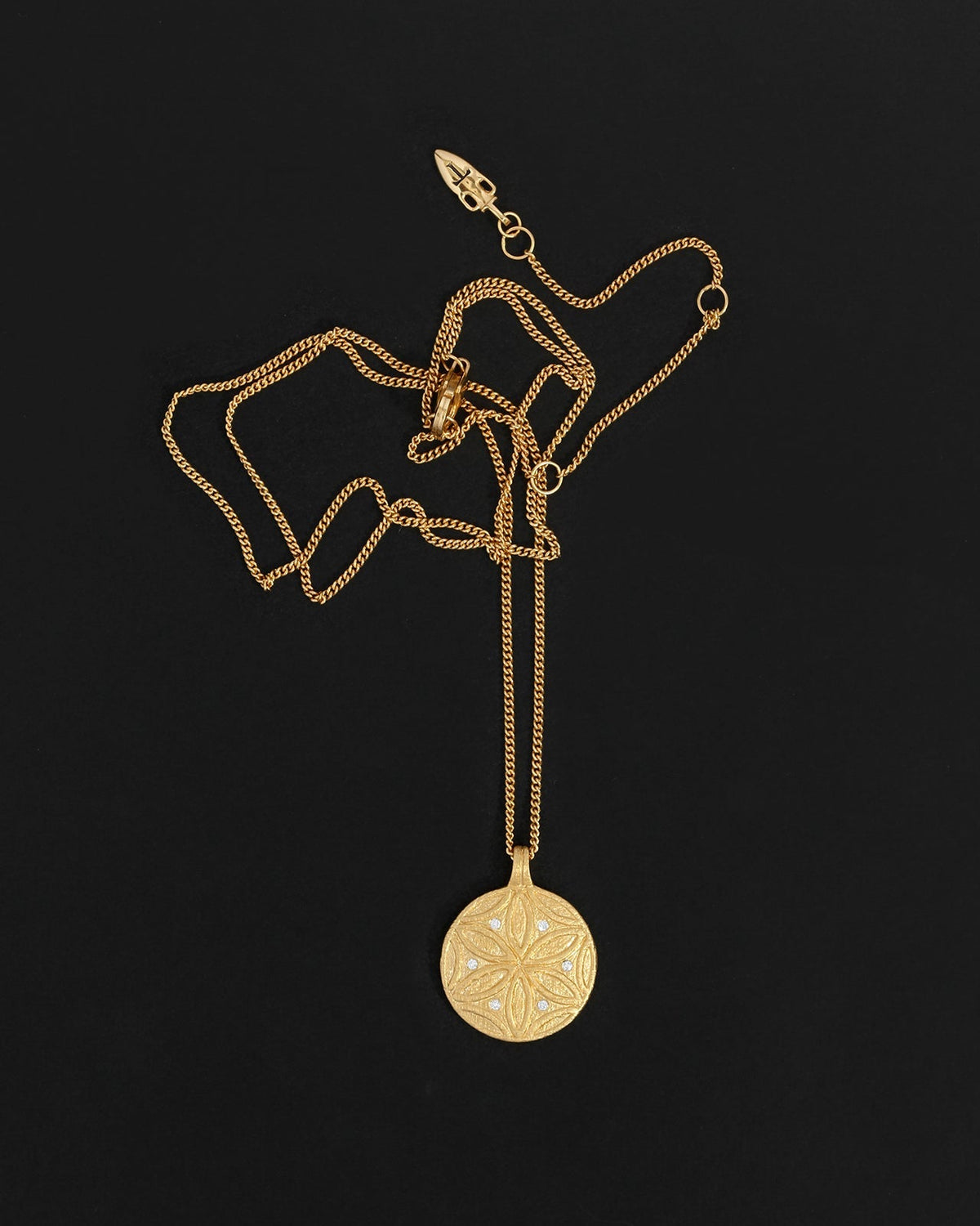 Seed of Life Necklace Gold Vermeil