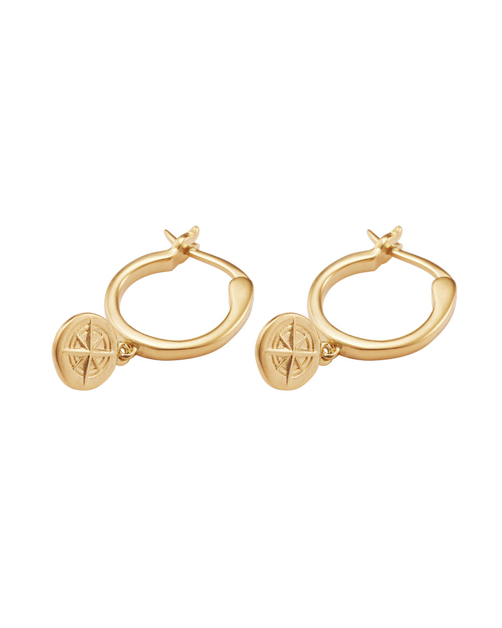 Wander Hoops ( Gold Plated)